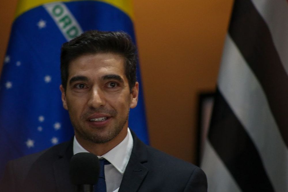 Abel Ferreira durante evento do Governo de São Paulo em 2022