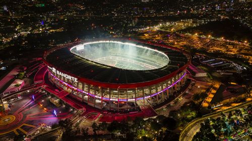 Estádio Azteca, palco da vitória do México sobre a África do Sul na abertura da Copa de 2026
