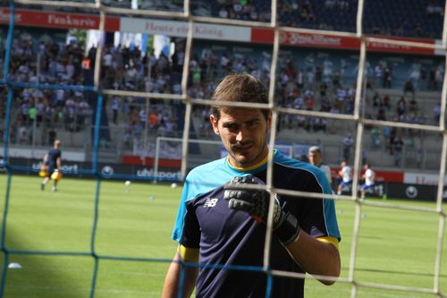 Iker Casillas durante partida envolvendo o FC Porto em 2015.