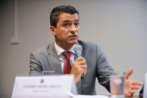 Sandro Meira Ricci participa de reunião no Senado Federal em 2015