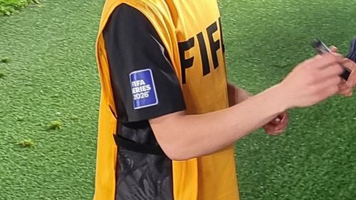Elijah Just, atacante da Nova Zelândia, após amistoso contra o Chile no Eden Park