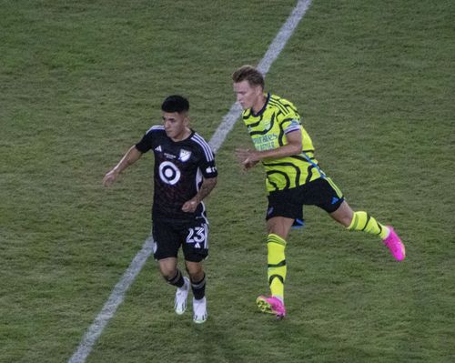 Thiago Almada durante o MLS All-Star Game de 2023.